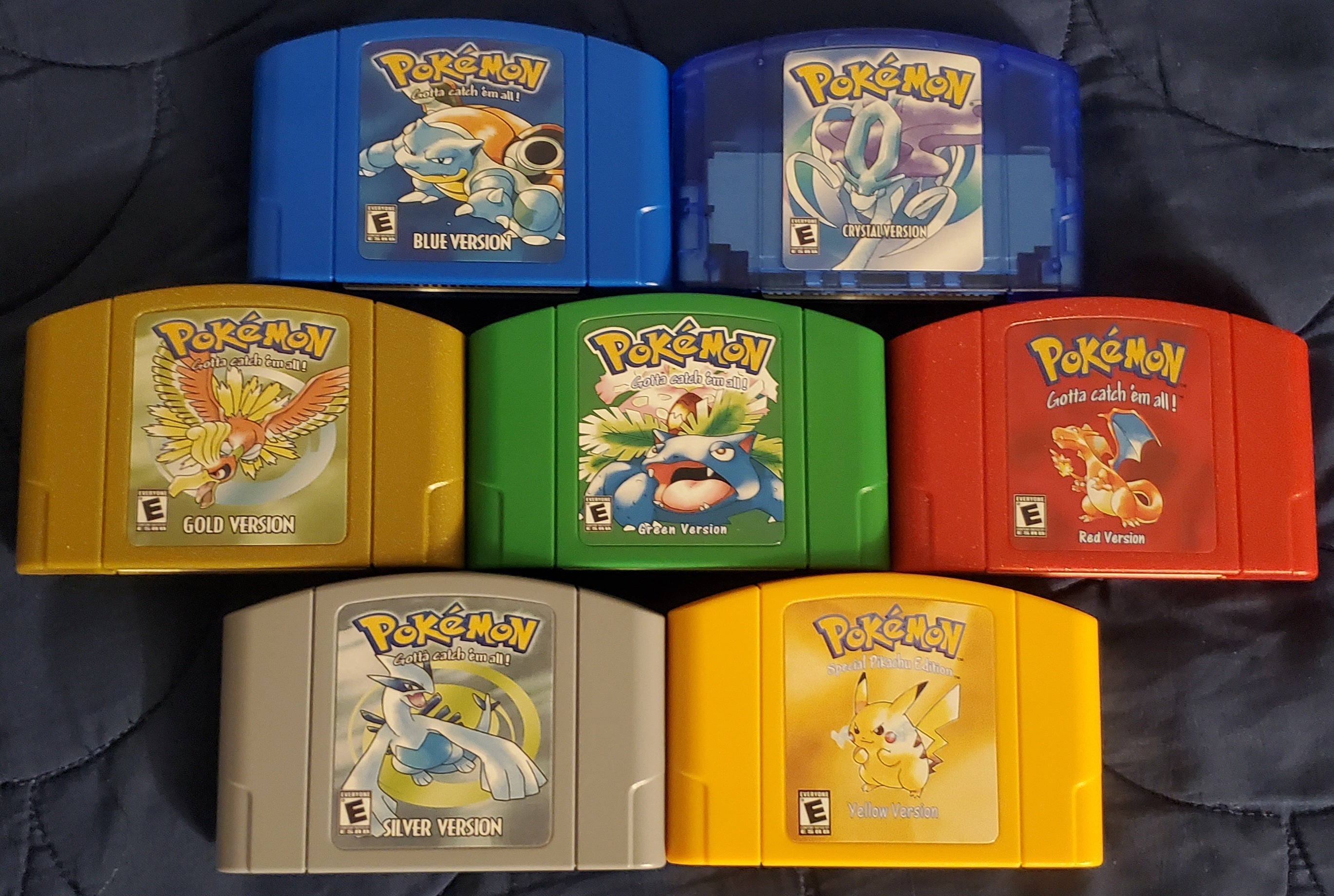 N64 Nintendo 64 Video Game Cartridge Collection