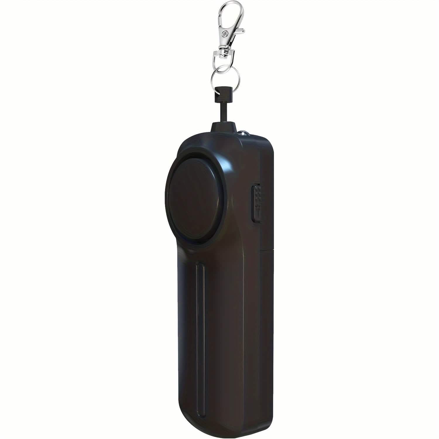 Personal Safety Alarm with LED Flashlight – Keychain Emergency Security Device